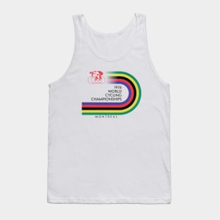 Retro Cycling - World Cycling Championships Montreal 1974 Tank Top